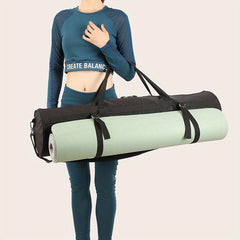 Large Capacity Yoga Mat Storage Bag Portable Oxford Cloth Fitness Bag