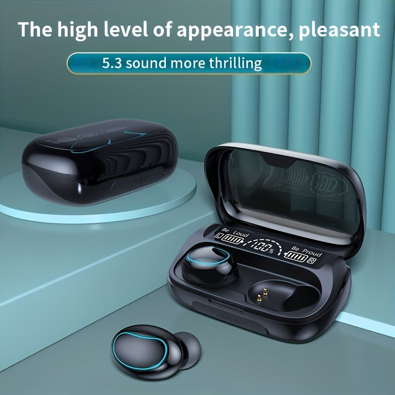 Mini In ear Headset Touch Control Noise Reduction Sports Headphone