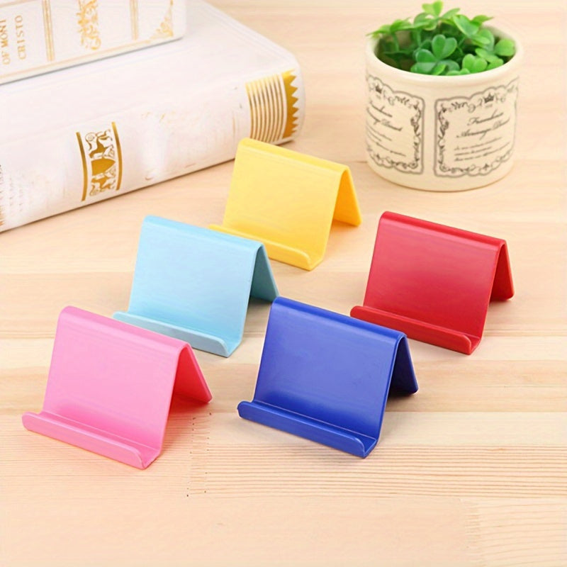 2pcs Desktop Mobile Phone Stand Smartphone Holder