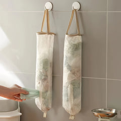 1PC Garbage Bag Storage Bag Home Kitchen Hanging Storage Bag