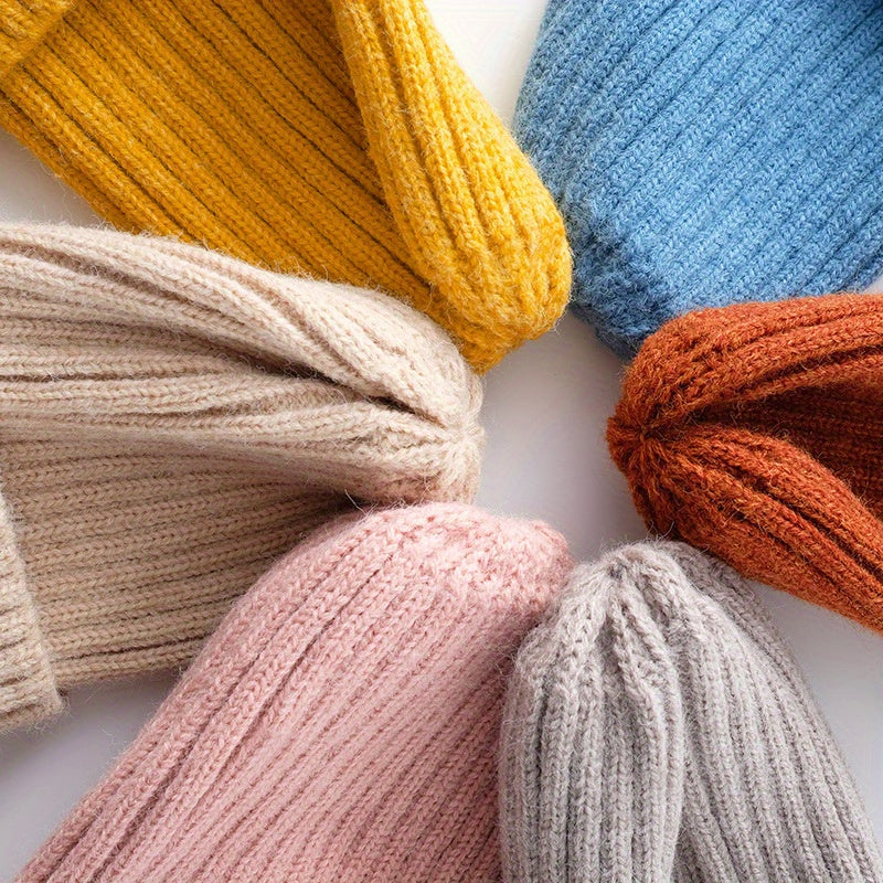 Candy Knitted Hat Warm Beanie Autumn Winter