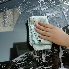 10pcs Glass Cleaning Towels Absorbent Kitchen Towel Glass Wiping Cloth