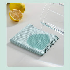 10pcs Glass Cleaning Towels Absorbent Kitchen Towel Glass Wiping Cloth