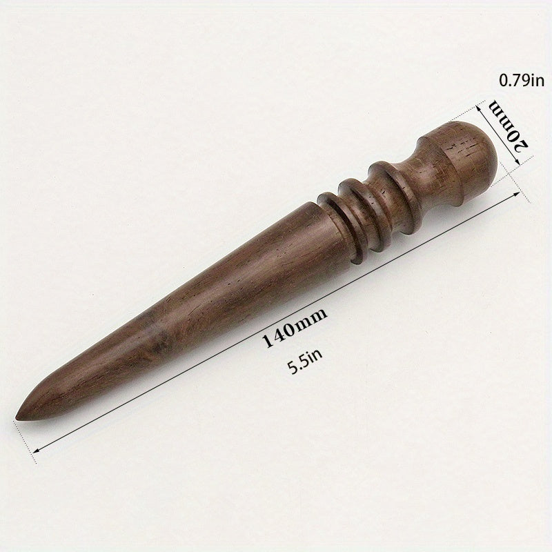 Sandalwood Sanding Rod Leatherware Sealing Edge Polishing Rod
