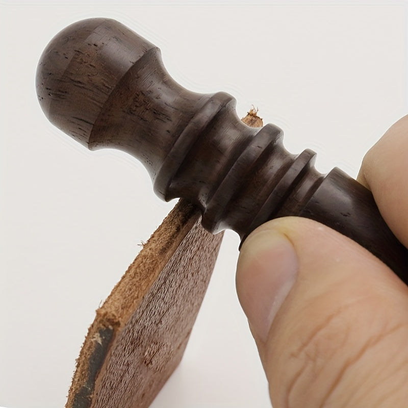 Sandalwood Sanding Rod Leatherware Sealing Edge Polishing Rod