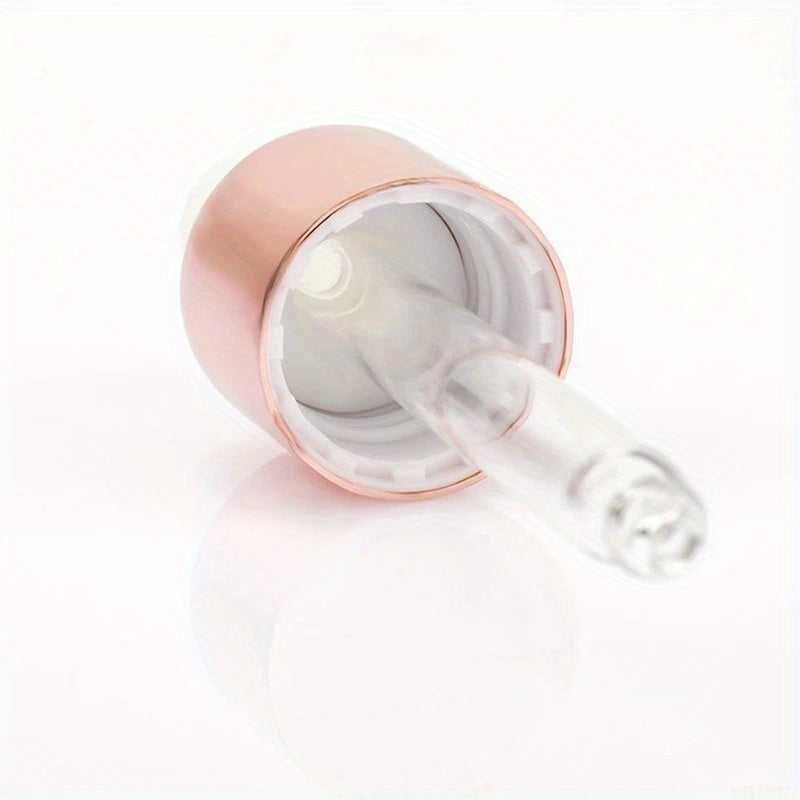 10 Mini Dropper Bottles Aromatherapy Rose Cap Reagent Pipettes Bottles