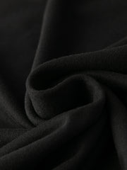 Plus Size Lounge Dress Women's Plus Art Letter & Floral Print Long Sleeve