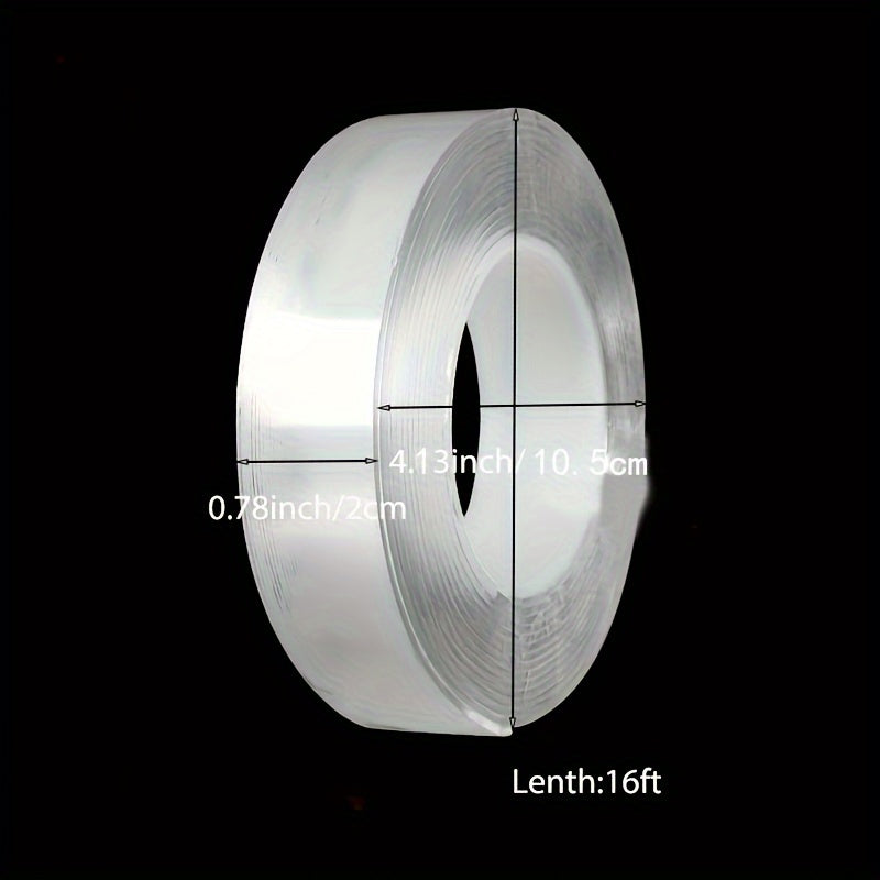 Heavy Duty Double Sided Tape - Strong & Sticky - Removable & Washable