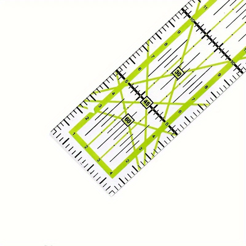 Clear Sewing Ruler Patchwork Ruler With Grid Lines Tailor Yardstick