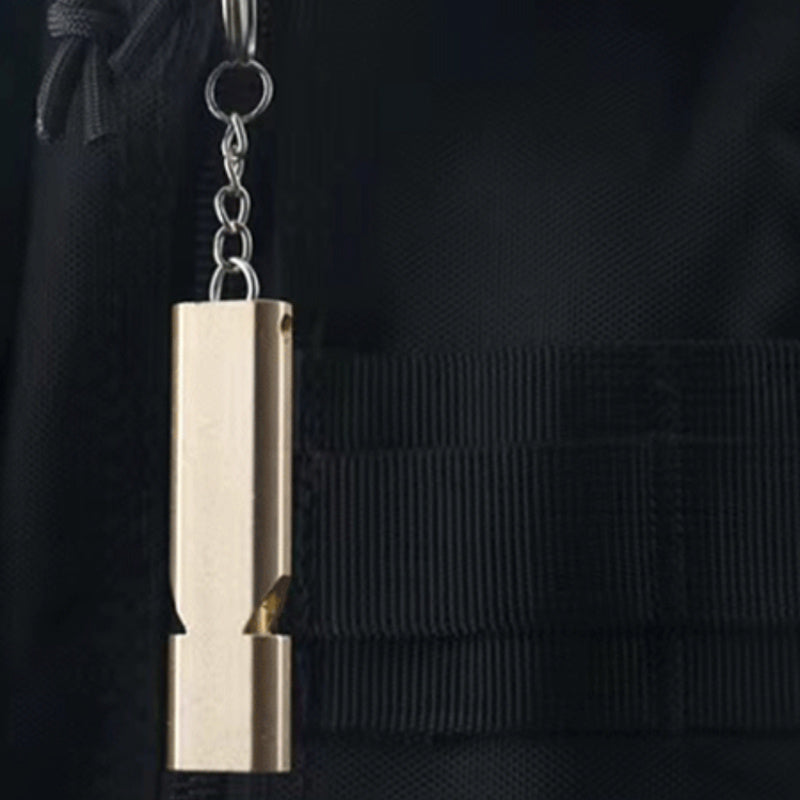 Outdoor Survival Dual Hole Whistle Dual Tube Resonance High