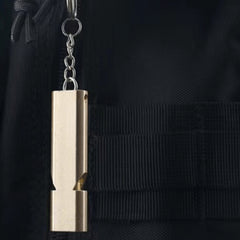 Outdoor Survival Dual Hole Whistle Dual Tube Resonance High