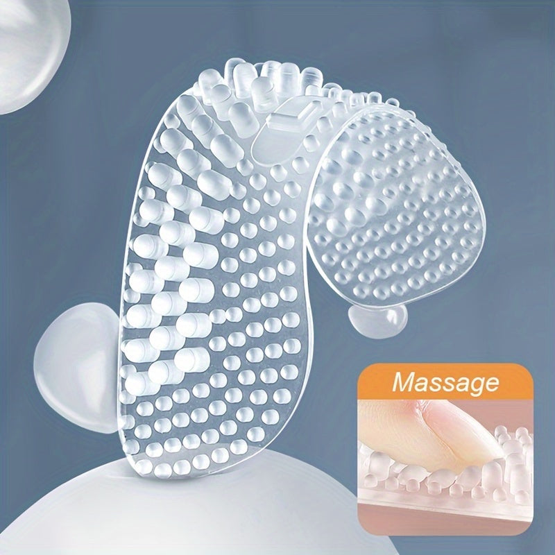 2pcs Silicone Heel Stickers Heels Grips Anti Slip Heel Cushions Foot Care