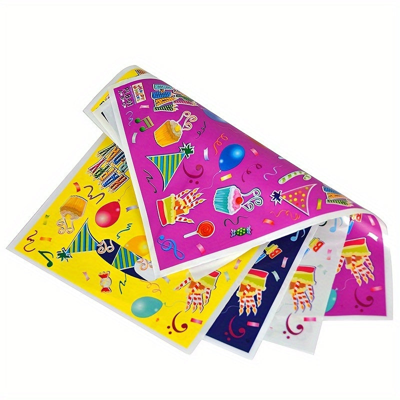 20pcs Colorful Gift Bags for Birthday Party Christmas Halloween Thanksgiving