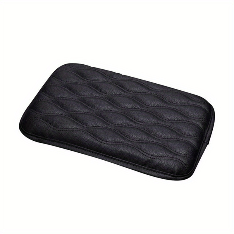 Universal Car Armrest Mat Faux Leather Dust-proof Cushion Cover Protector