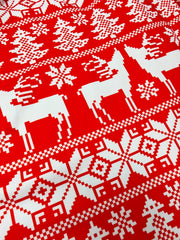 Plus Size Christmas Sporty Pajamas Set - Heart Basketball Letter & Elk Str