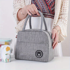 Insulated Lunch Box Bag Aluminum Foil Portable Storage Bag