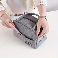 Insulated Lunch Box Bag Aluminum Foil Portable Storage Bag