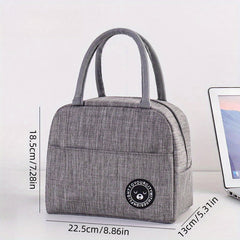Insulated Lunch Box Bag Aluminum Foil Portable Storage Bag