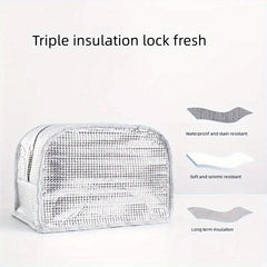 Insulated Lunch Box Bag Aluminum Foil Portable Storage Bag