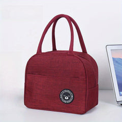 Insulated Lunch Box Bag Aluminum Foil Portable Storage Bag