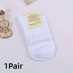 2 Pairs Men's Anti-Odor Moisture Wicking Sports Socks