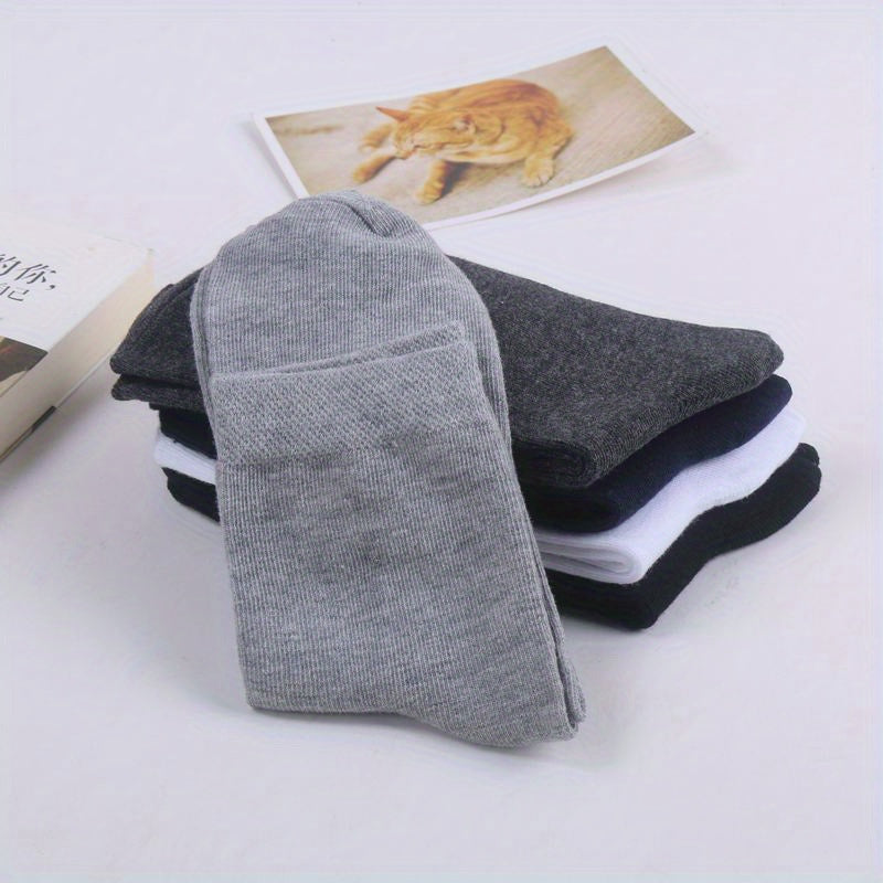 2 Pairs Men's Anti-Odor Moisture Wicking Sports Socks