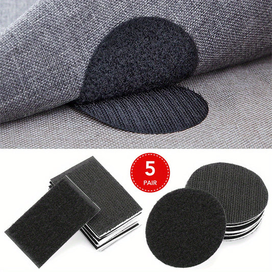 Car Floor Mat Fastener Tape Nylon Sticker Double Sided Fixed