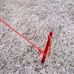 10PCS Aluminum Triangular Nails Beach Tent Ground Canopy Accessories