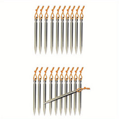 10PCS Aluminum Triangular Nails Beach Tent Ground Canopy Accessories