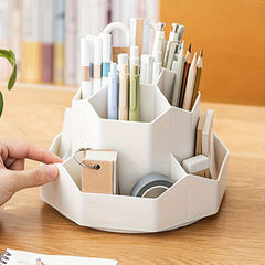 Desktop Pen Holder and Makeup Brush Organizer for Home Office