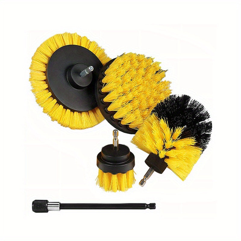 22pc Drill Brush Attachment Set Power Cleaning Scrub Bathroom Tub Tile Corn