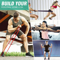 Yoga Resistance Band Stretching Rope Muscle Training Equipment