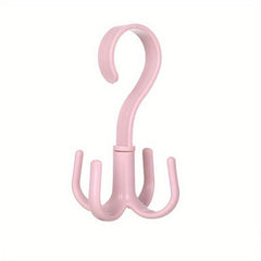 Space Saving Rotated Hanger Hooks Wardrobe Clothes Rack Organizer