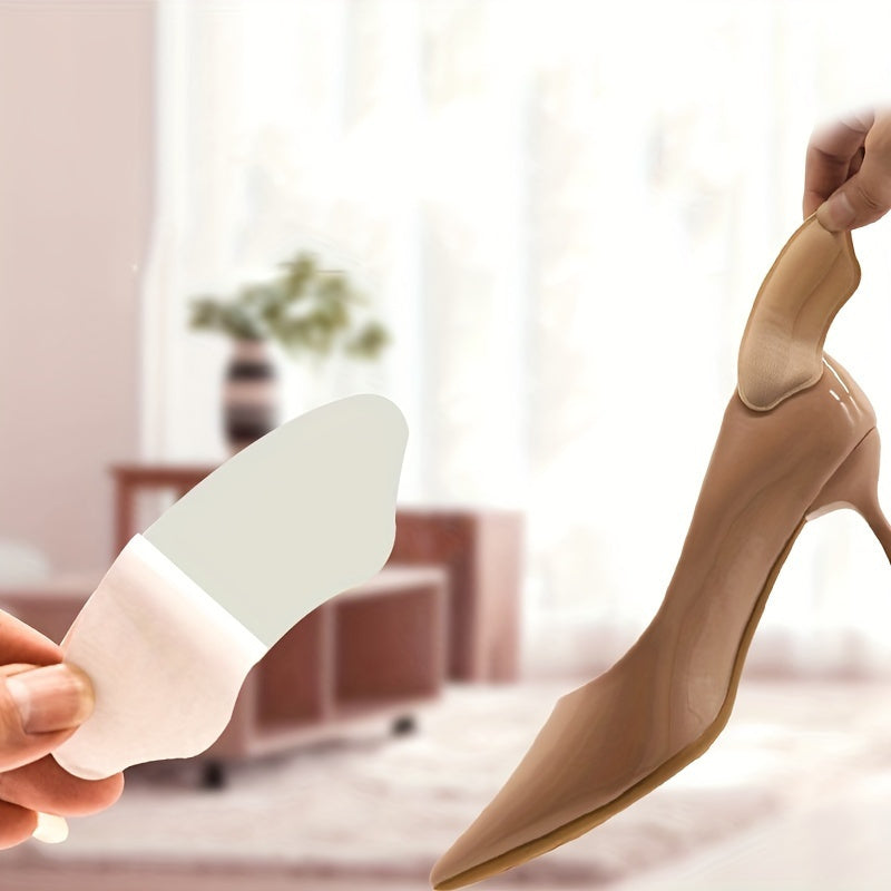 Comfortable Heel Pads for Improved Shoe Fit - Self-Adhesive Heel Protectors