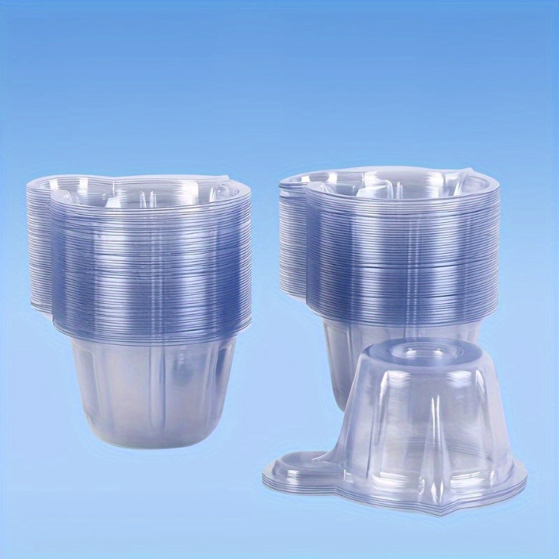 50-200pcs 40ml Disposable Plastic Mixing Cups for Epoxy Resin & Paint - 1.35oz