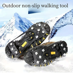 Outdoor Non-slip Crampons Snow Shoe Spikes For Hiking Mountaineering