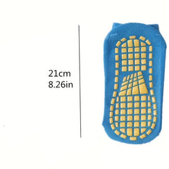 Women's Non Slip Yoga Grip Socks - Anti Skid Pilates Fitness Socks