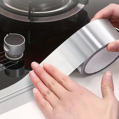 Kitchen Aluminum Foil Tape High Temperature Resistant Seam Sticker