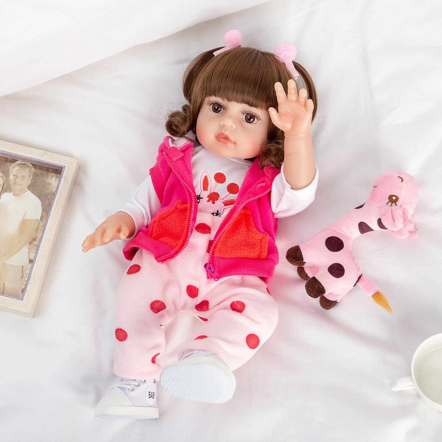 19" Silicone Reborn Doll Toy Princess Birthday Gift