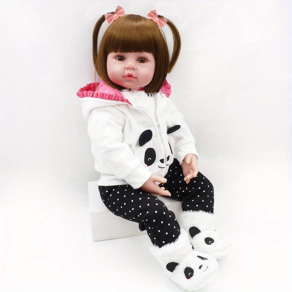 19" Silicone Reborn Doll Toy Princess Birthday Gift