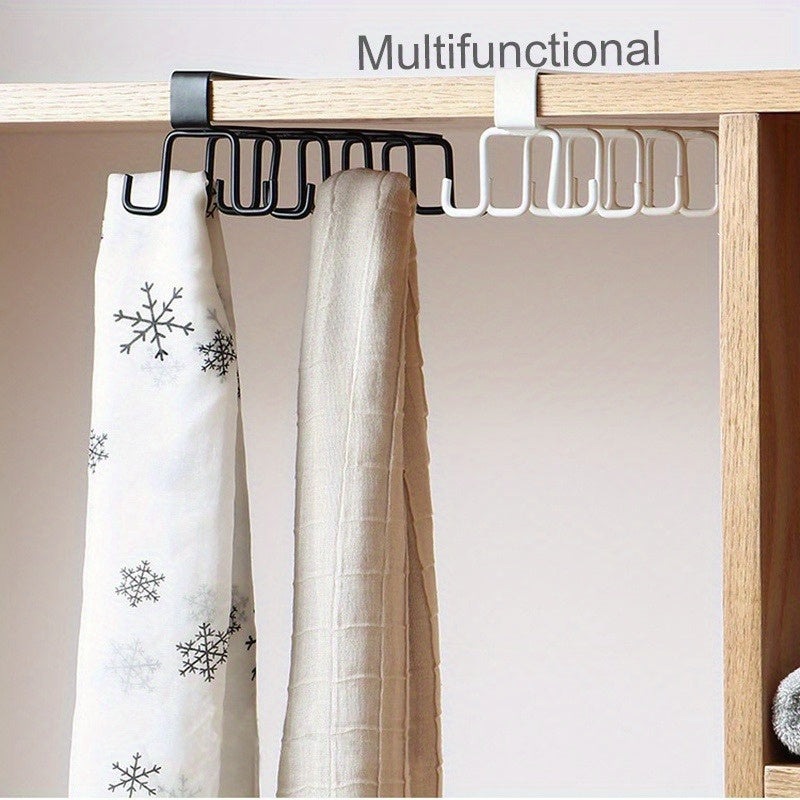 Office Partition Coffee Cup Holder and Hook Rack Storage Rack