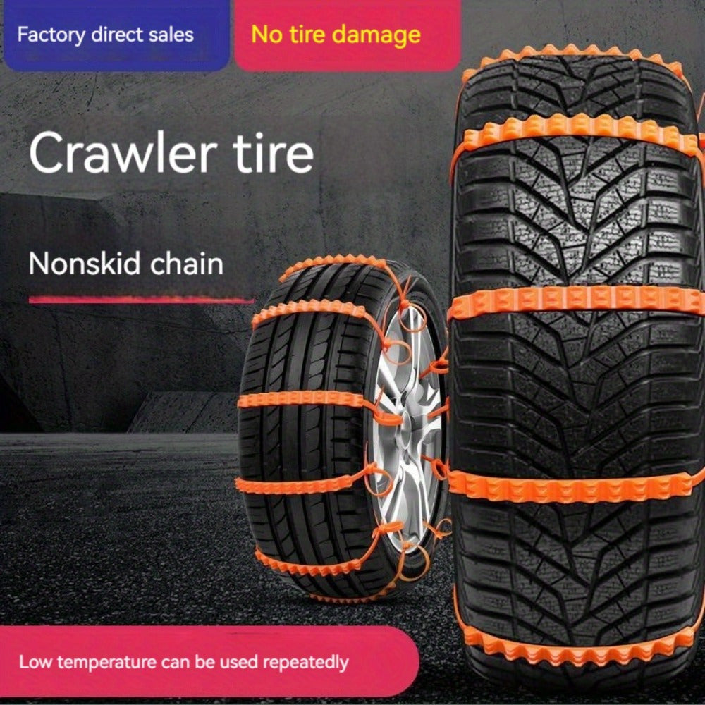 10pcs Anti Slip Chains for Cars Winter Universal Non Damaging Tires Snow Chains