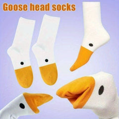 Untitled Goose Game Socks Funny Casual Animal Cotton Unisex