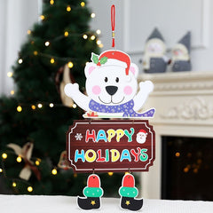 Santa Christmas Ornaments Funny Christmas Tree Decoration Perfect Christmas Gift