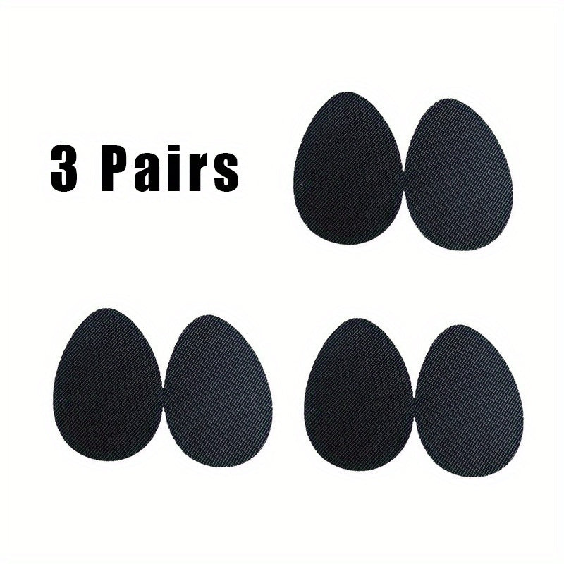 6pcs Rubber Insole Anti Slip Stickers for High Heels