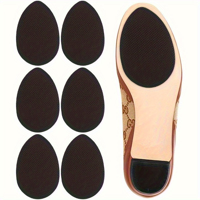 6pcs Rubber Insole Anti Slip Stickers for High Heels