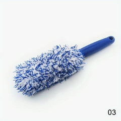 Microfiber Tire Scrubber Wheel Rim Brush for Car Wash