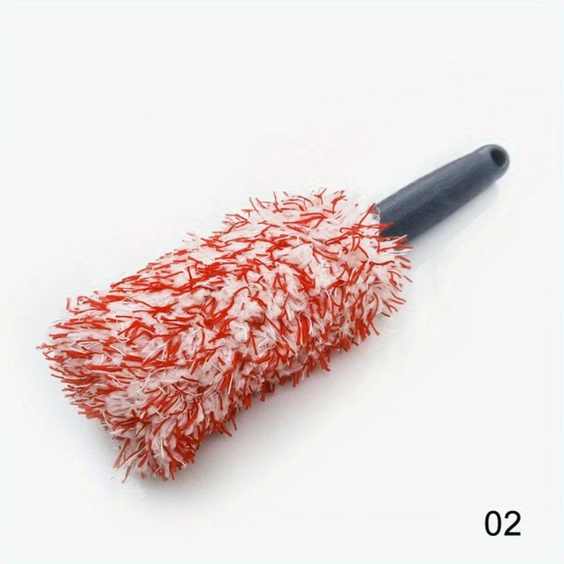Microfiber Tire Scrubber Wheel Rim Brush for Car Wash