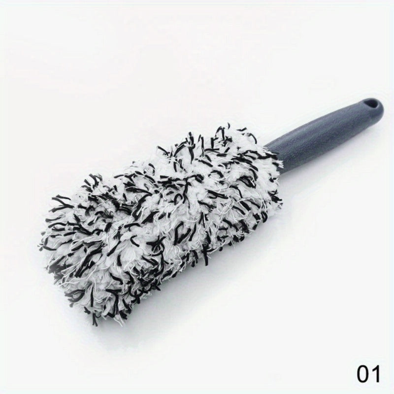 Microfiber Tire Scrubber Wheel Rim Brush for Car Wash