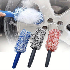Microfiber Tire Scrubber Wheel Rim Brush for Car Wash
